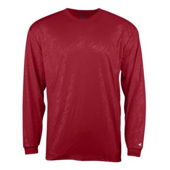 Youth Line Embossed Long Sleeve T-Shirt Thumbnail