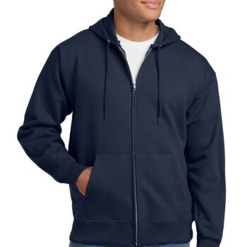 Ultimate Cotton® Full Zip Hooded Sweatshirt Thumbnail