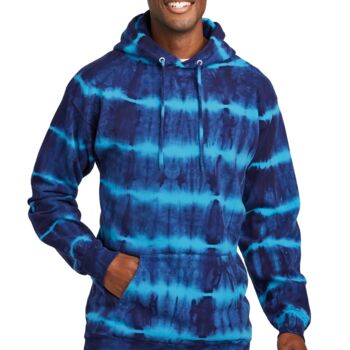 Allover Stripe Tie Dye Fleece Thumbnail