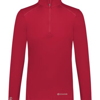 Ladies 1/4 Zip Pullover Powered by Coolcore(r) Thumbnail
