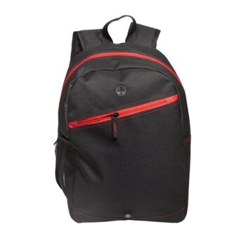 Front Zipper Color Laptop Backpack Thumbnail