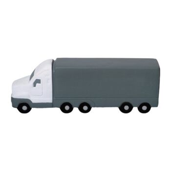 Semi-Trailer Truck Shape Stress Ball Thumbnail