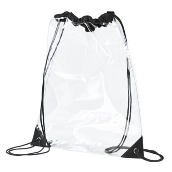 PVC Clear Drawstring Bag Thumbnail