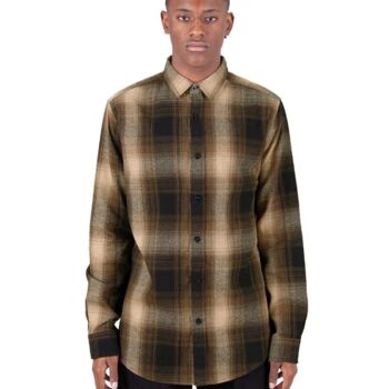 Men's Plaid Flannel Overshirt Thumbnail