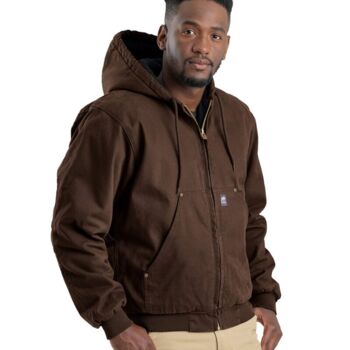 Men's Heartland Washed Cotton Duck Hooded Jacket Thumbnail