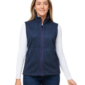 Women's Drop Line Fleece Vest Thumbnail