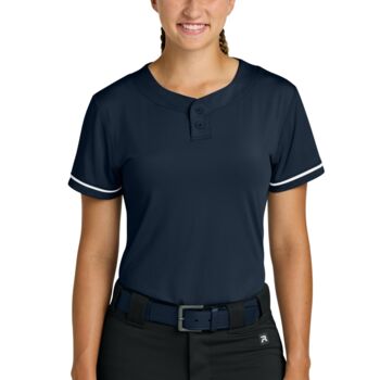 Women's Select 2 Button Softball Jersey Thumbnail