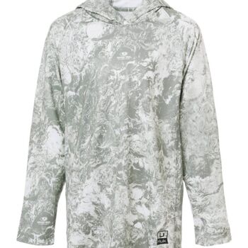 Youth Pursuit Mossy Oak Printed Hooded Long Sleeve T-Shirt Thumbnail