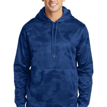 Sport Wick &#174; CamoHex Fleece Hooded Pullover Thumbnail