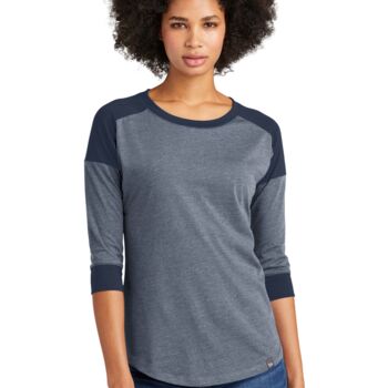 Women's Heritage Blend 3/4 Sleeve Baseball Raglan Tee Thumbnail