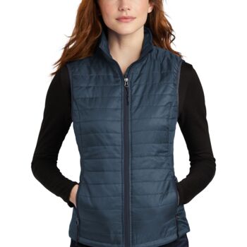 Women's Packable Puffy Vest Thumbnail