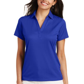 Ladies Performance Fine Jacquard Polo Thumbnail