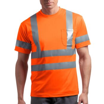Ansi 107 Class 3 Short Sleeve Snag Resistant Reflective T Shirt Thumbnail
