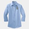 Ladies 3/4 Sleeve Easy Care Shirt Thumbnail