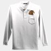 Long Sleeve Silk Touch™ Polo with Pocket Thumbnail