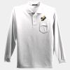 Long Sleeve Silk Touch™ Polo with Pocket Thumbnail