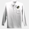 Long Sleeve Silk Touch™ Polo with Pocket Thumbnail