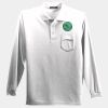 Long Sleeve Silk Touch™ Polo with Pocket Thumbnail