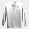 Long Sleeve Silk Touch™ Polo with Pocket Thumbnail