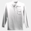 Long Sleeve Silk Touch™ Polo with Pocket Thumbnail