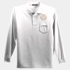 Long Sleeve Silk Touch™ Polo with Pocket Thumbnail