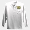 Long Sleeve Silk Touch™ Polo with Pocket Thumbnail