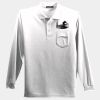 Long Sleeve Silk Touch™ Polo with Pocket Thumbnail