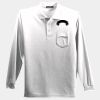 Long Sleeve Silk Touch™ Polo with Pocket Thumbnail