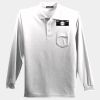 Long Sleeve Silk Touch™ Polo with Pocket Thumbnail