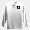 Long Sleeve Silk Touch™ Polo with Pocket Thumbnail