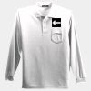 Long Sleeve Silk Touch™ Polo with Pocket Thumbnail