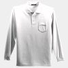 Long Sleeve Silk Touch™ Polo with Pocket Thumbnail