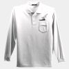 Long Sleeve Silk Touch™ Polo with Pocket Thumbnail