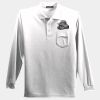 Long Sleeve Silk Touch™ Polo with Pocket Thumbnail