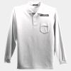 Long Sleeve Silk Touch™ Polo with Pocket Thumbnail