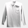 Long Sleeve Silk Touch™ Polo with Pocket Thumbnail